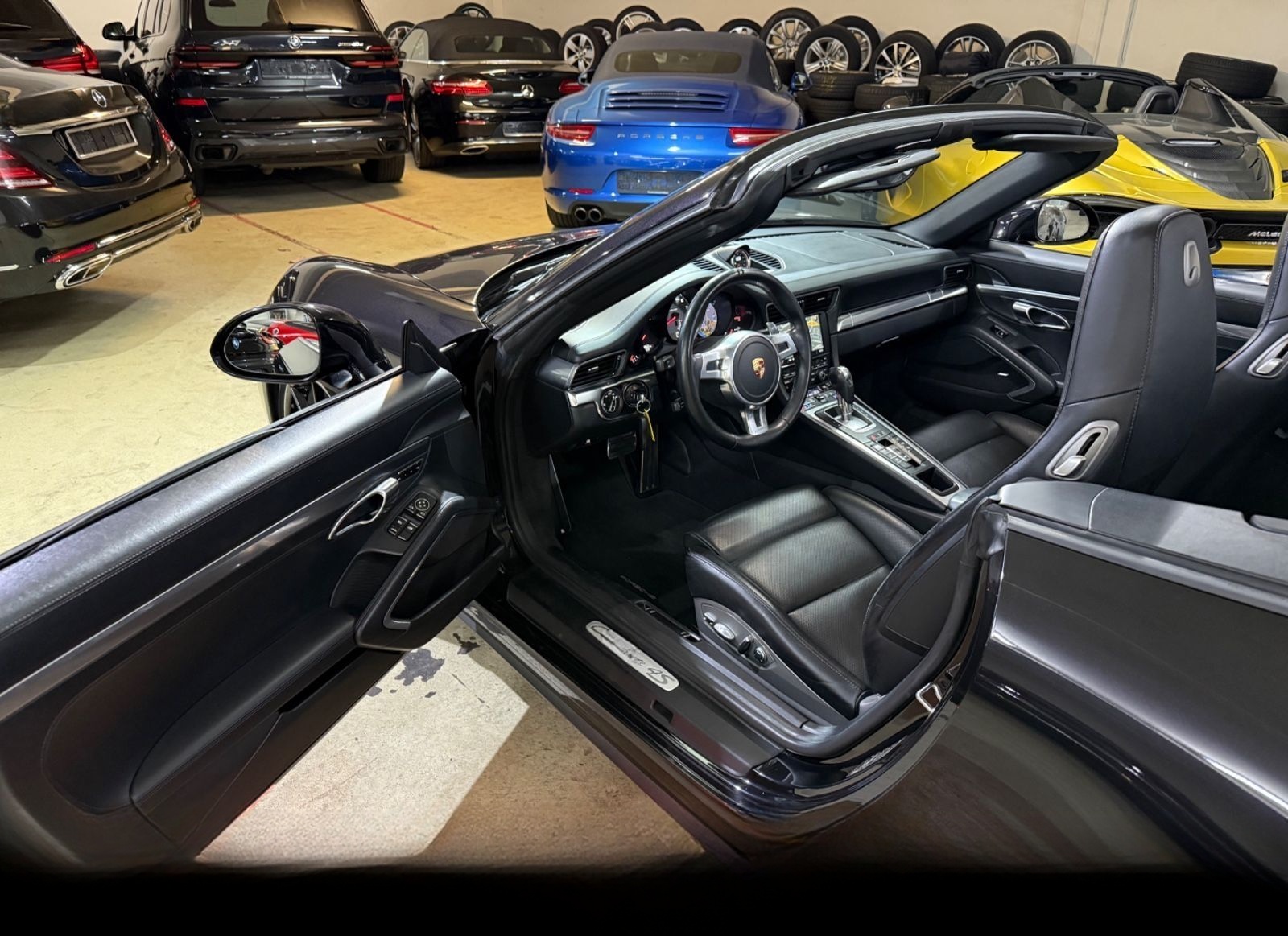 Porsche 911 Carrera 4S Cabrio BRD,LED,SAGA,PZ-Scheckheft foto 9