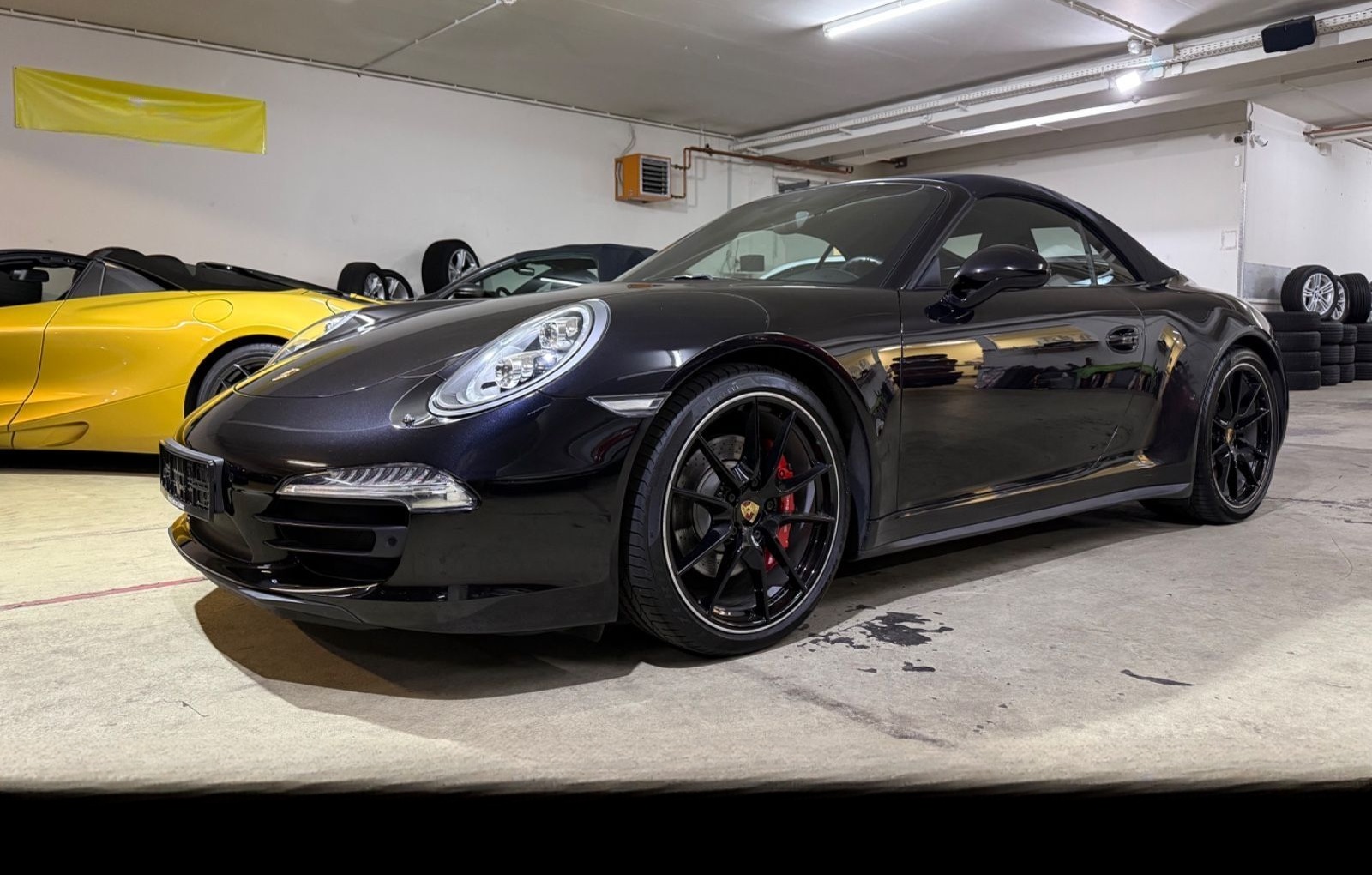 Porsche 991 Carrera 4S Cabrio BRD,LED,SAGA,PZ-Scheckheft foto 2