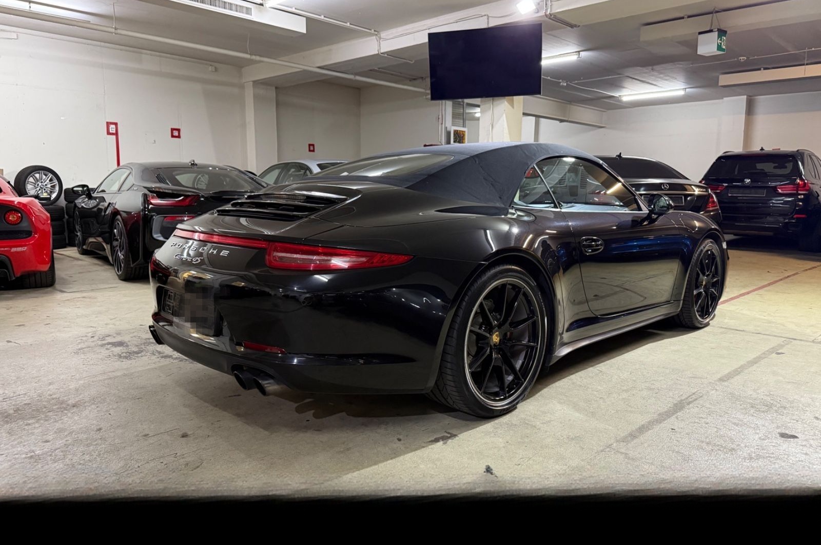 Porsche 991 Carrera 4S Cabrio BRD,LED,SAGA,PZ-Scheckheft foto 15