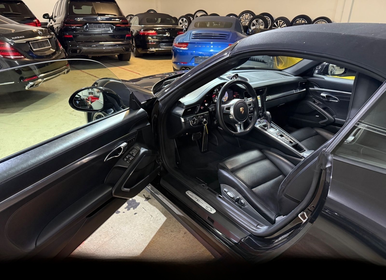 Porsche 991 Carrera 4S Cabrio BRD,LED,SAGA,PZ-Scheckheft foto 7
