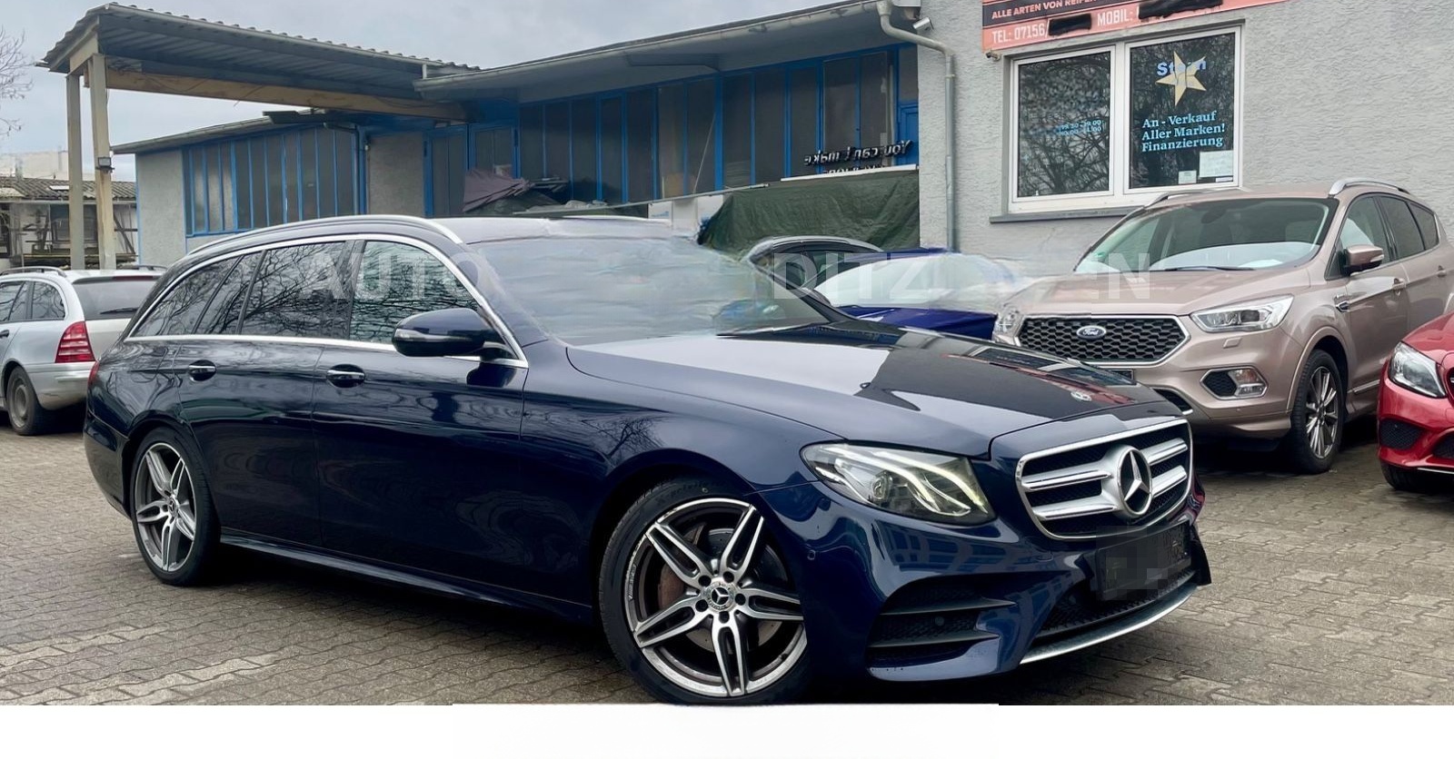 Mercedes-Benz E 220 d T-Modell AMG Line LED Navi AHK Burmester foto 2