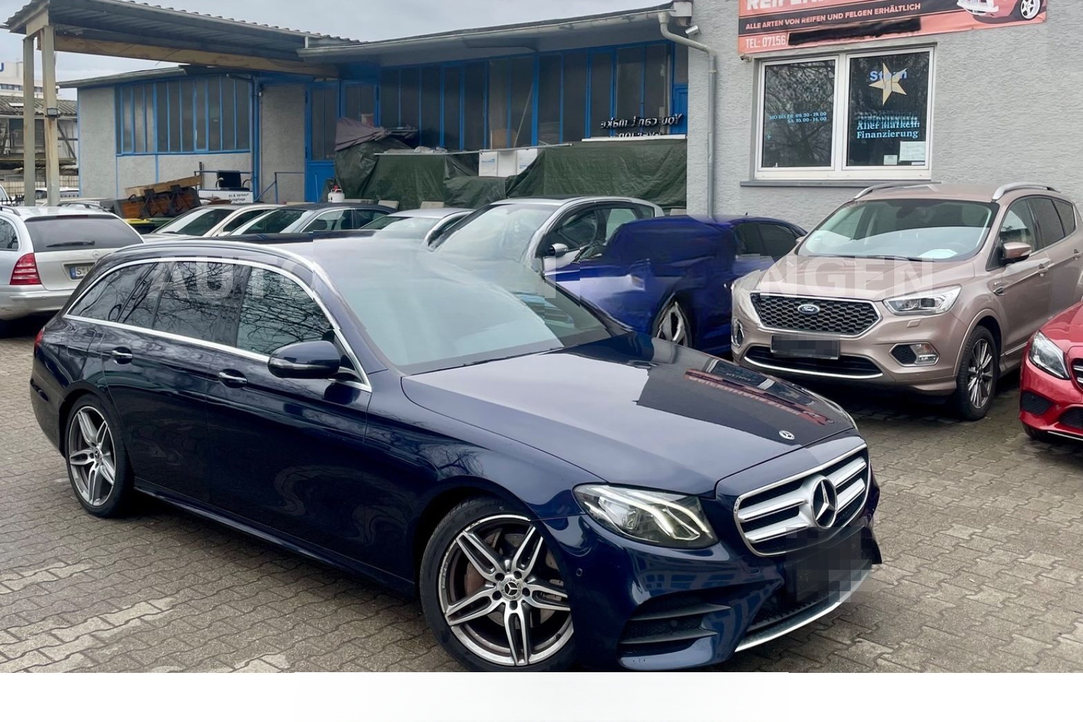 Mercedes-Benz E 220 d T-Modell AMG Line LED Navi AHK Burmester foto 16