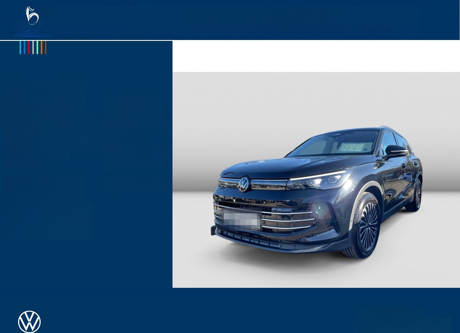 Volkswagen Tiguan 2.0TDI DSG Elegance Cam LED+ Navi Standh foto 2