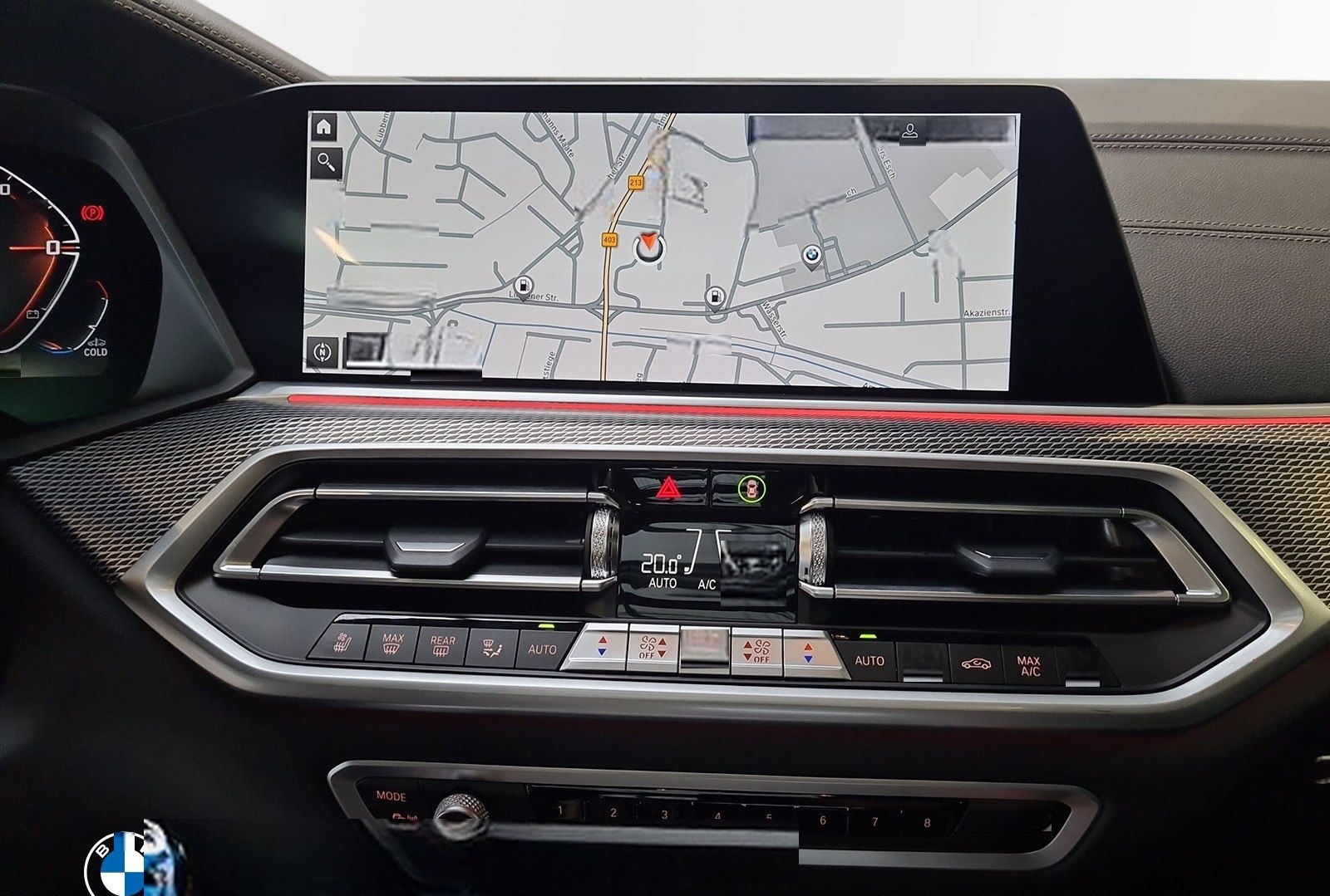 BMW X5 M50i Head-Up HK HiFi DAB Pano AHK ACC Laser u foto 11