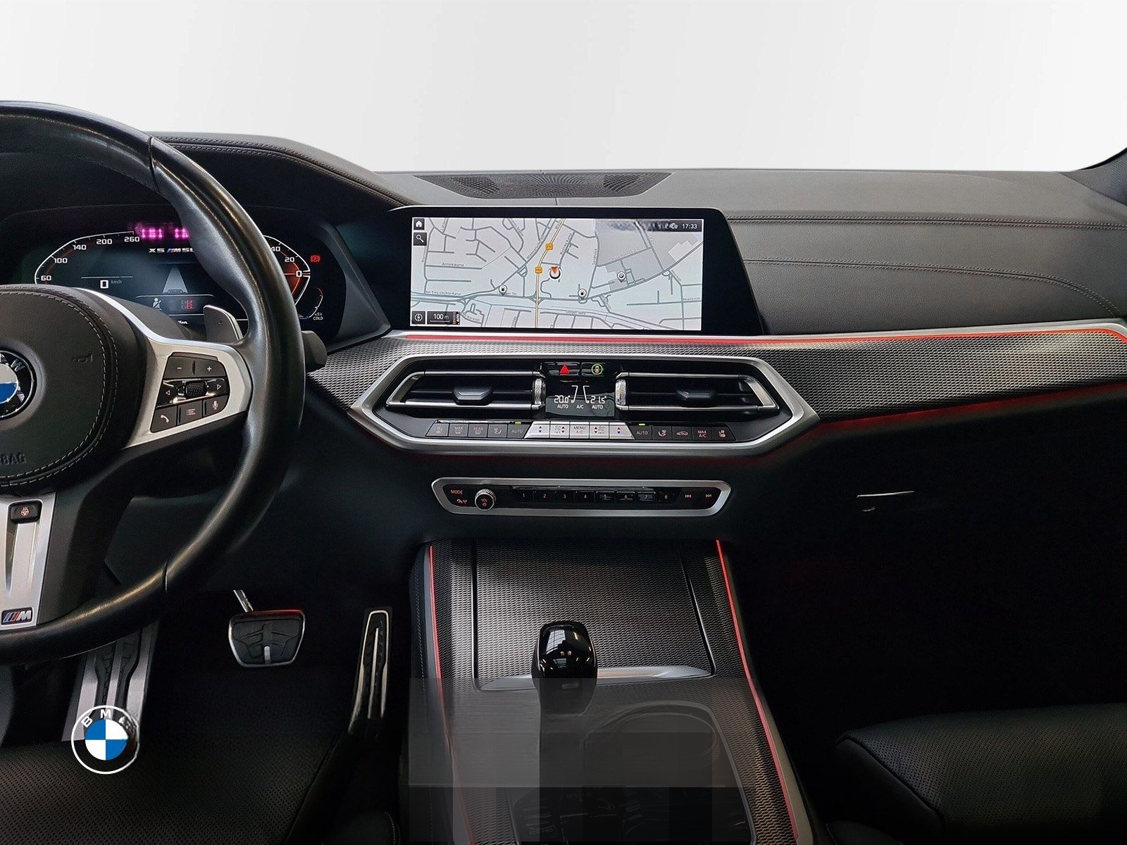 BMW X5 M50i Head-Up HK HiFi DAB Pano AHK ACC Laser u foto 10