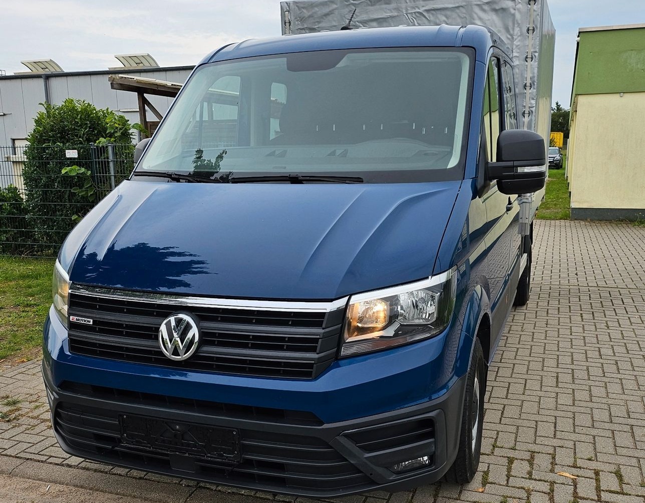 Volkswagen Crafter Pritsche Pritsche 35 DOKA mittellang 4MO foto 2