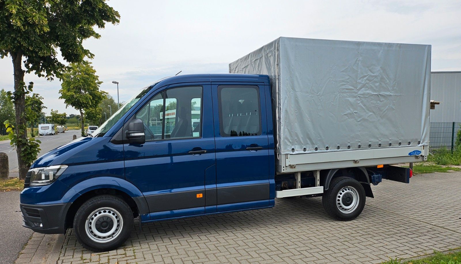 Volkswagen Crafter Pritsche Pritsche 35 DOKA mittellang 4MO foto 3