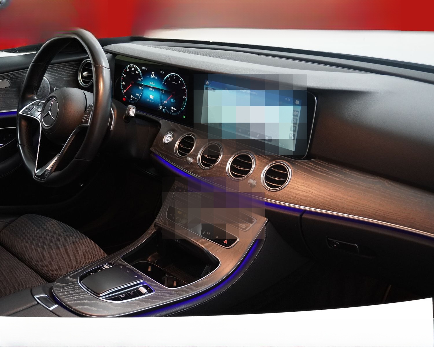 Mercedes-Benz E300de 2X AMG Line PANO+STDHZ+BURM+AHK+360+WIDES foto 12