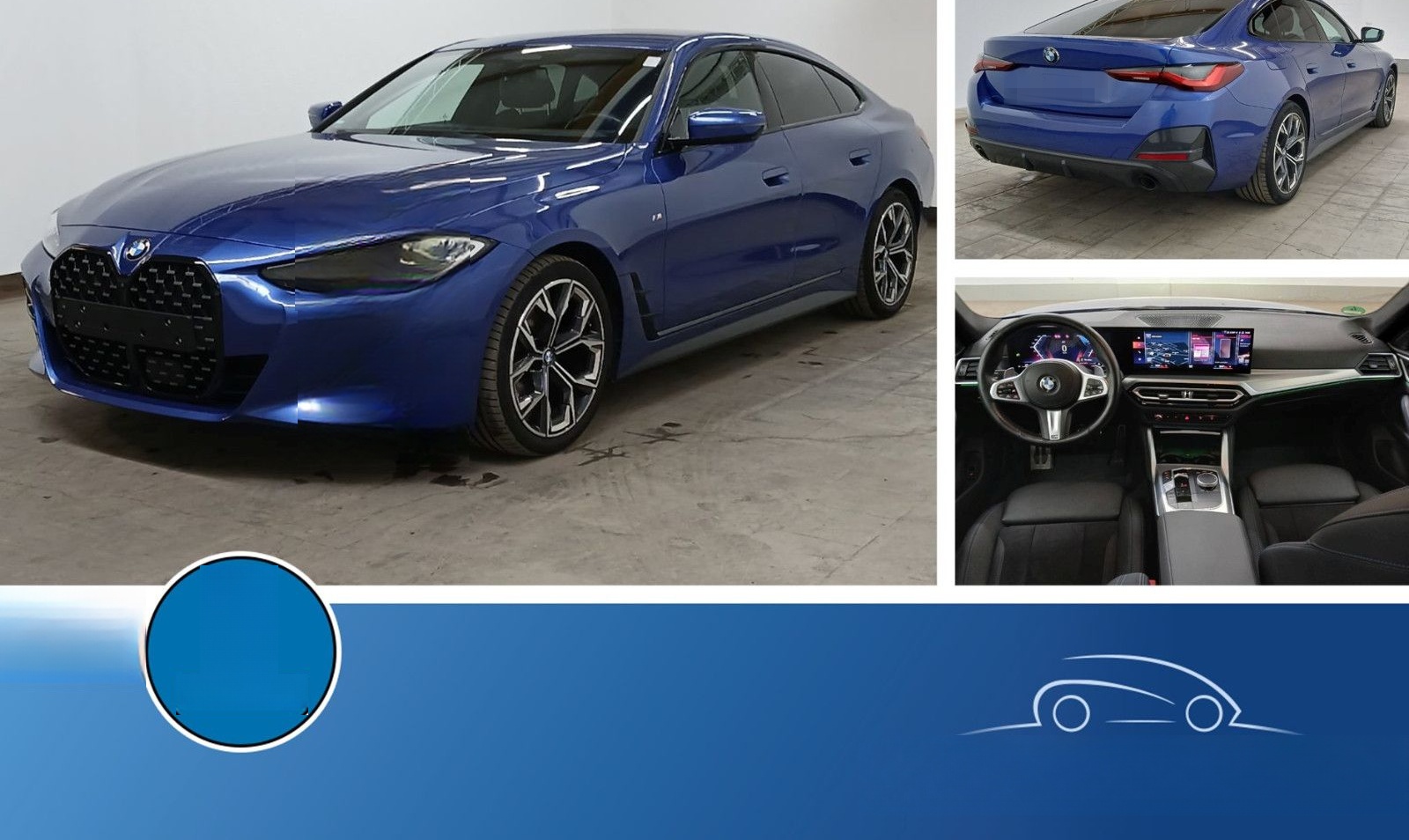 BMW 420d Gran Coupé xDrive M Sport ACC HiFi SHZ 360°