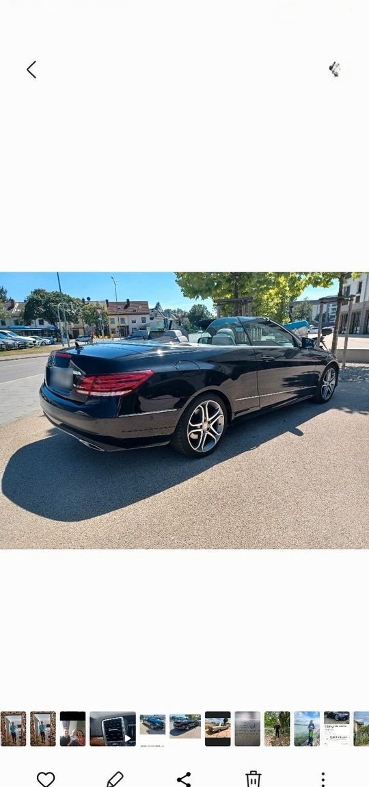 Mercedes-Benz Mercedes E Klasse Cabrio 250 foto 4