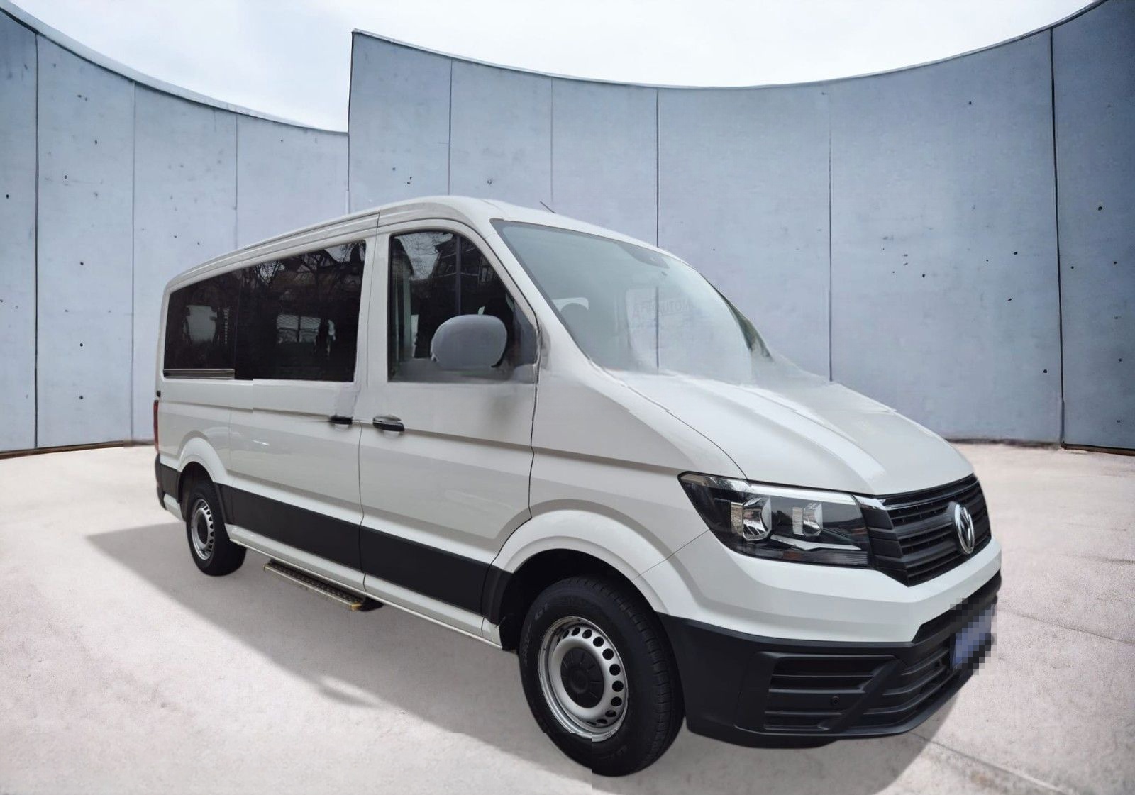 Volkswagen Crafter 35 mittellang 9-Sitzer Rollstuhllift DSG