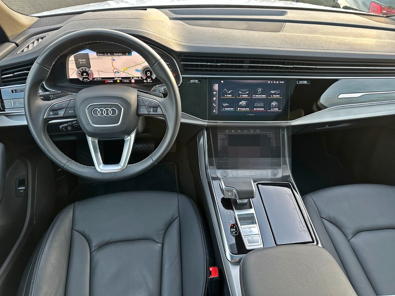 Audi Q7 55TFSI qu S LINE BLACK HUD PANO AHK 7-SITZER foto 24