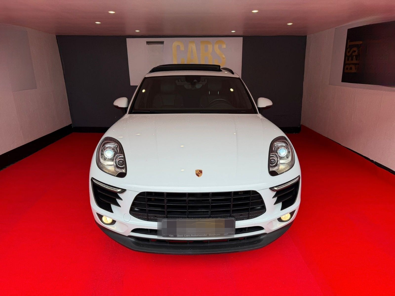 Porsche Macan S Diesel Leder-Pano-Top 1-Hand foto 9