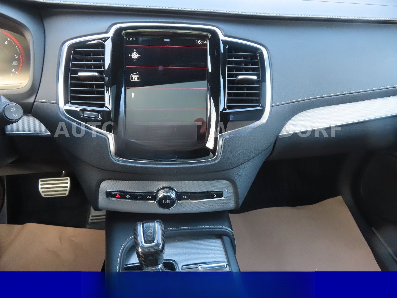 Volvo XC 90 R Design AWD,Mod:2018,Scheckheft,Vollaust foto 14