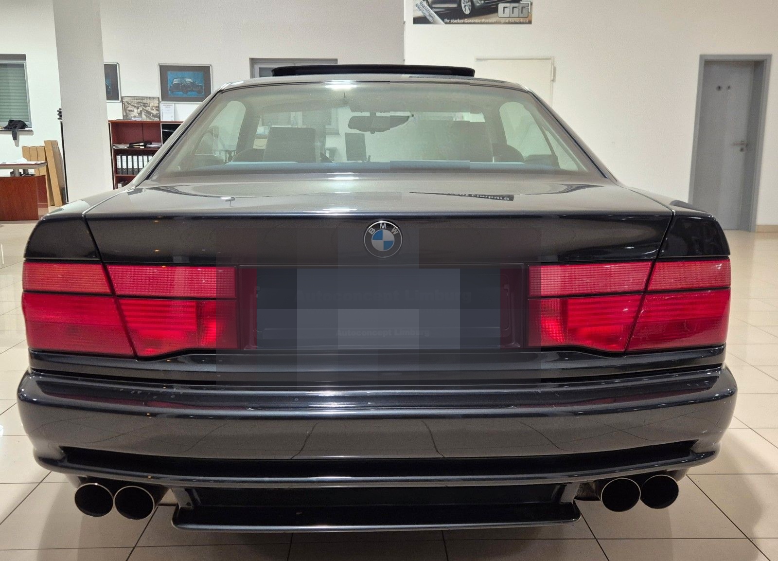 BMW 840Ci , Automatik,Leder Weiß,DE Fahrzeug Top foto 12