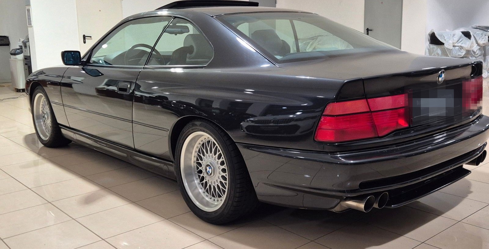 BMW 840Ci , Automatik,Leder Weiß,DE Fahrzeug Top foto 14