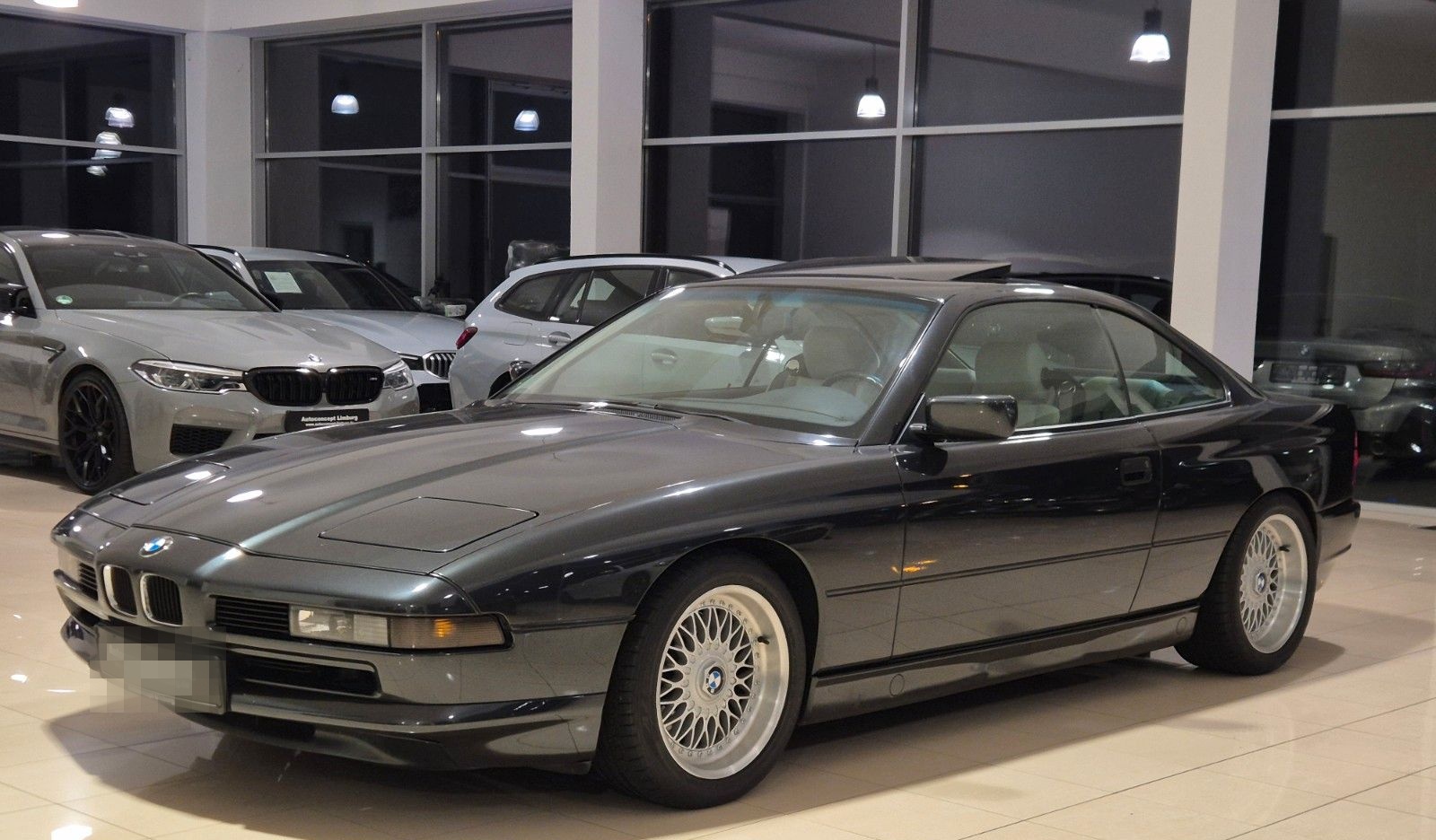 BMW 840Ci , Automatik,Leder Weiß,DE Fahrzeug Top foto 3