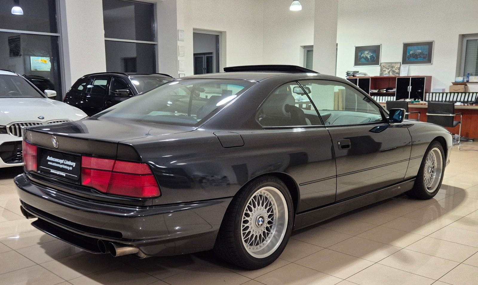 BMW 840Ci , Automatik,Leder Weiß,DE Fahrzeug Top foto 10