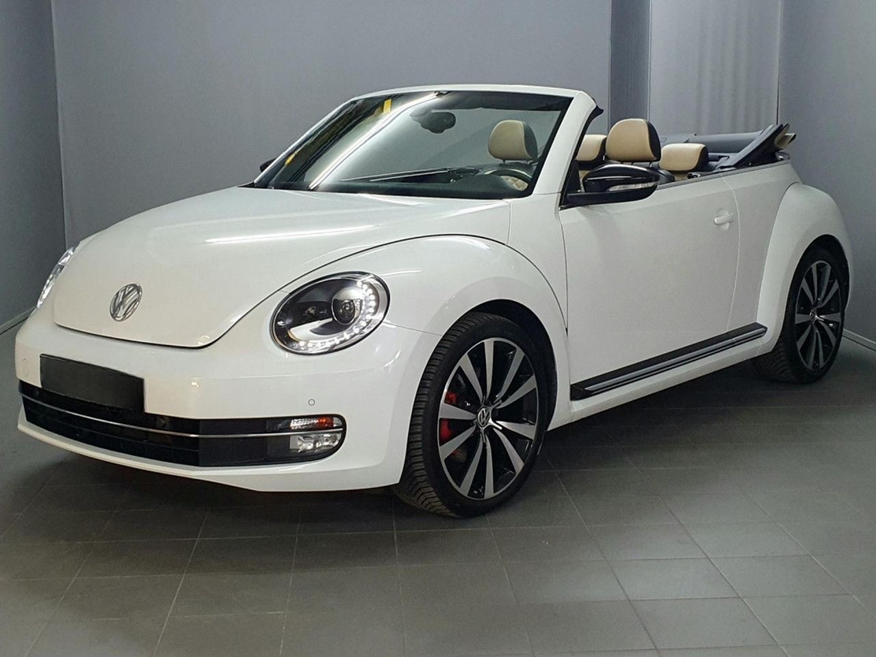 Volkswagen Beetle Cabriolet 2.0TSI DSG 2te Wahl/Leder/Xenon foto 2