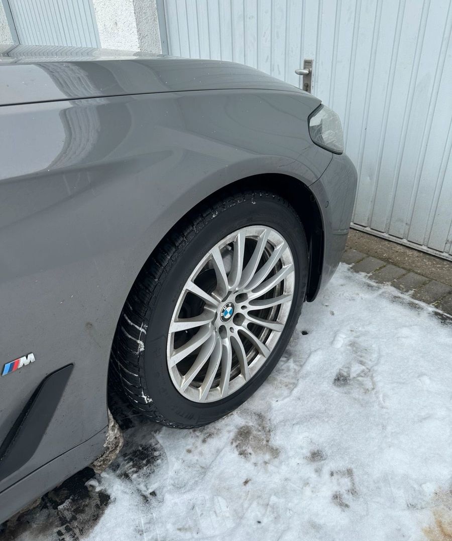 BMW 520 d M in Bernsteingrau Metallic foto 7