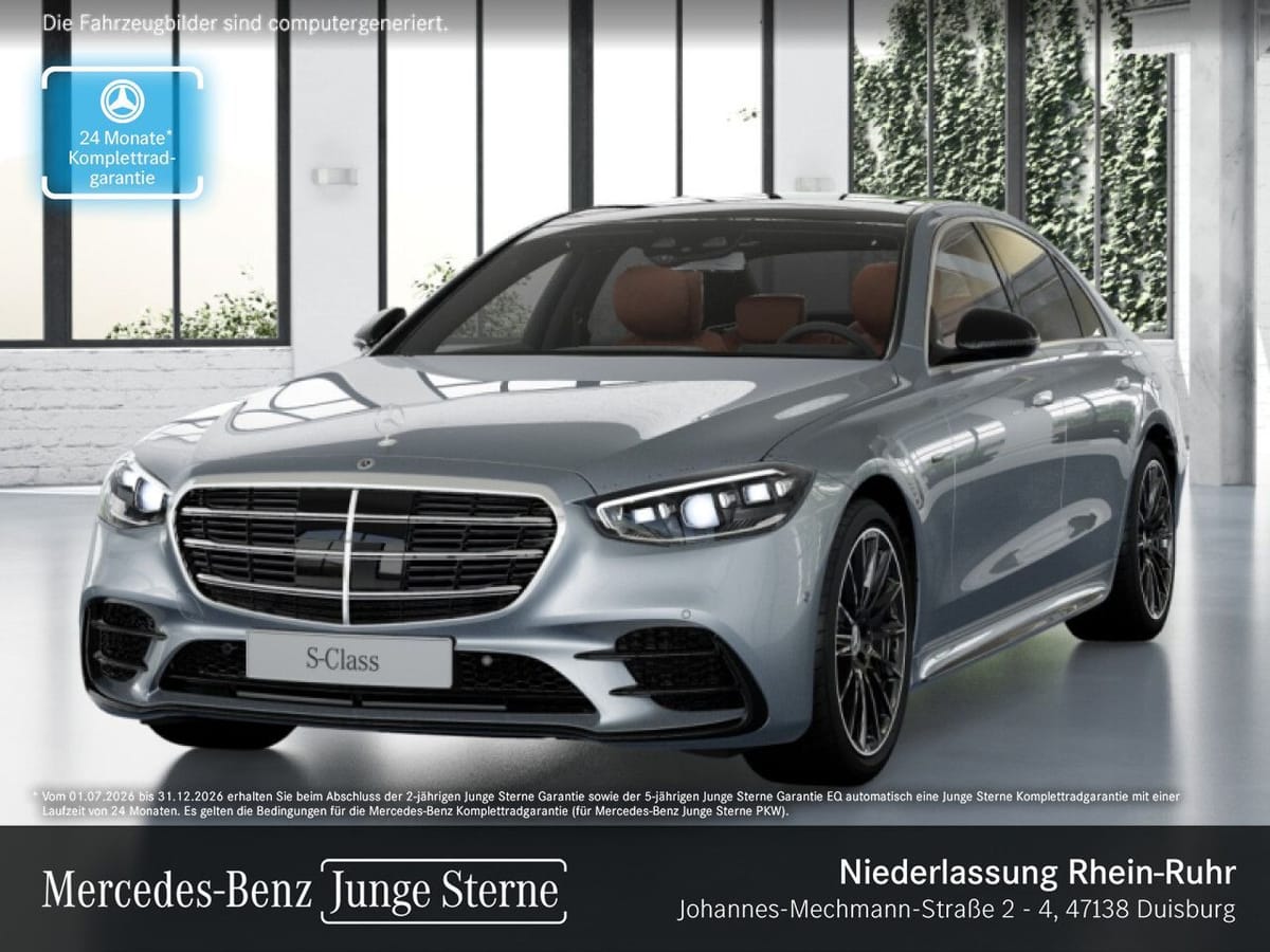 Mercedes-Benz S 450 e AMG/Pano/Distr/Night/HUD/Memory/20 Zoll