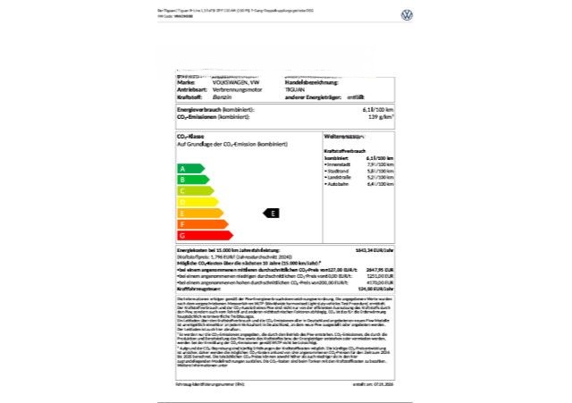 Volkswagen Tiguan R-Line 1,5 l eTSI OPF 110 kW (150 PS) 7-G foto 8