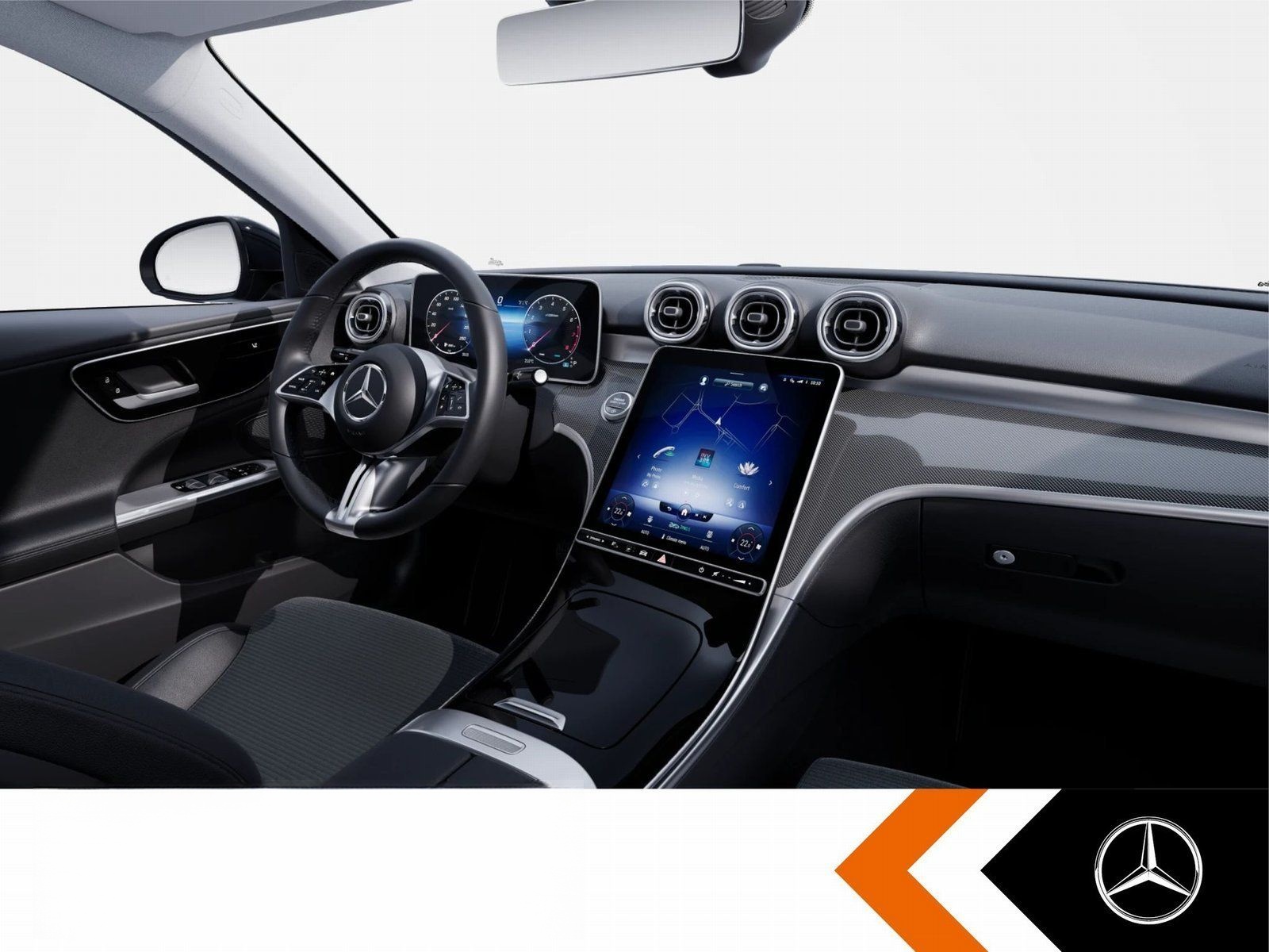 Mercedes-Benz C 200 4M AVANTGARDE+9G+LED+AHK+NIGHT+STDHZ+TOTW foto 10