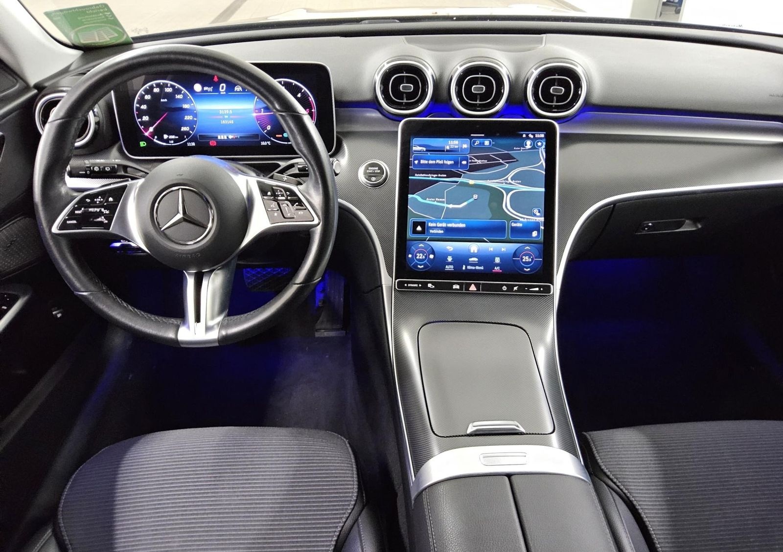 Mercedes-Benz C 220 T d Avantgarde T-Leder Navi LED MBUX RfK foto 5