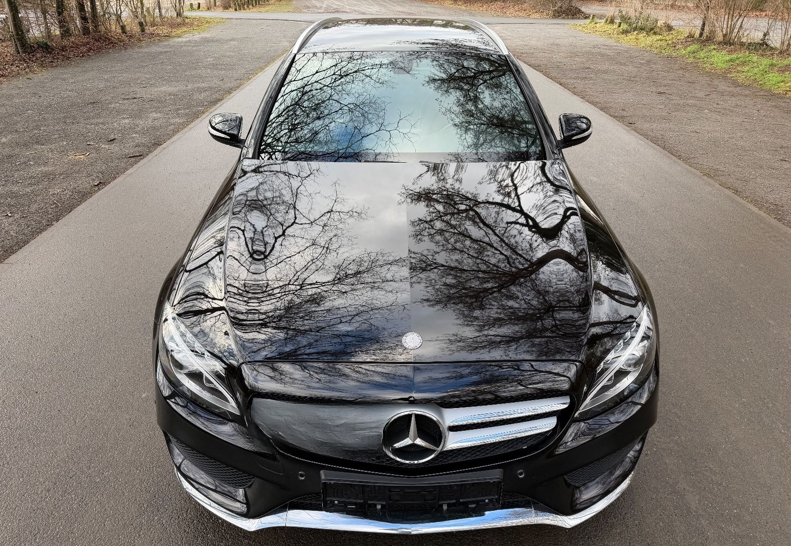 Mercedes-Benz C 200 T CGI AMG Line Automatik wenig km foto 3
