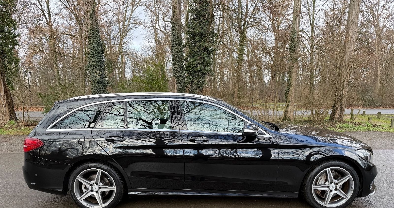 Mercedes-Benz C 200 T CGI AMG Line Automatik wenig km foto 6