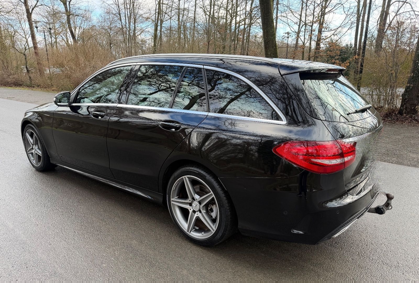 Mercedes-Benz C 200 T CGI AMG Line Automatik wenig km foto 9