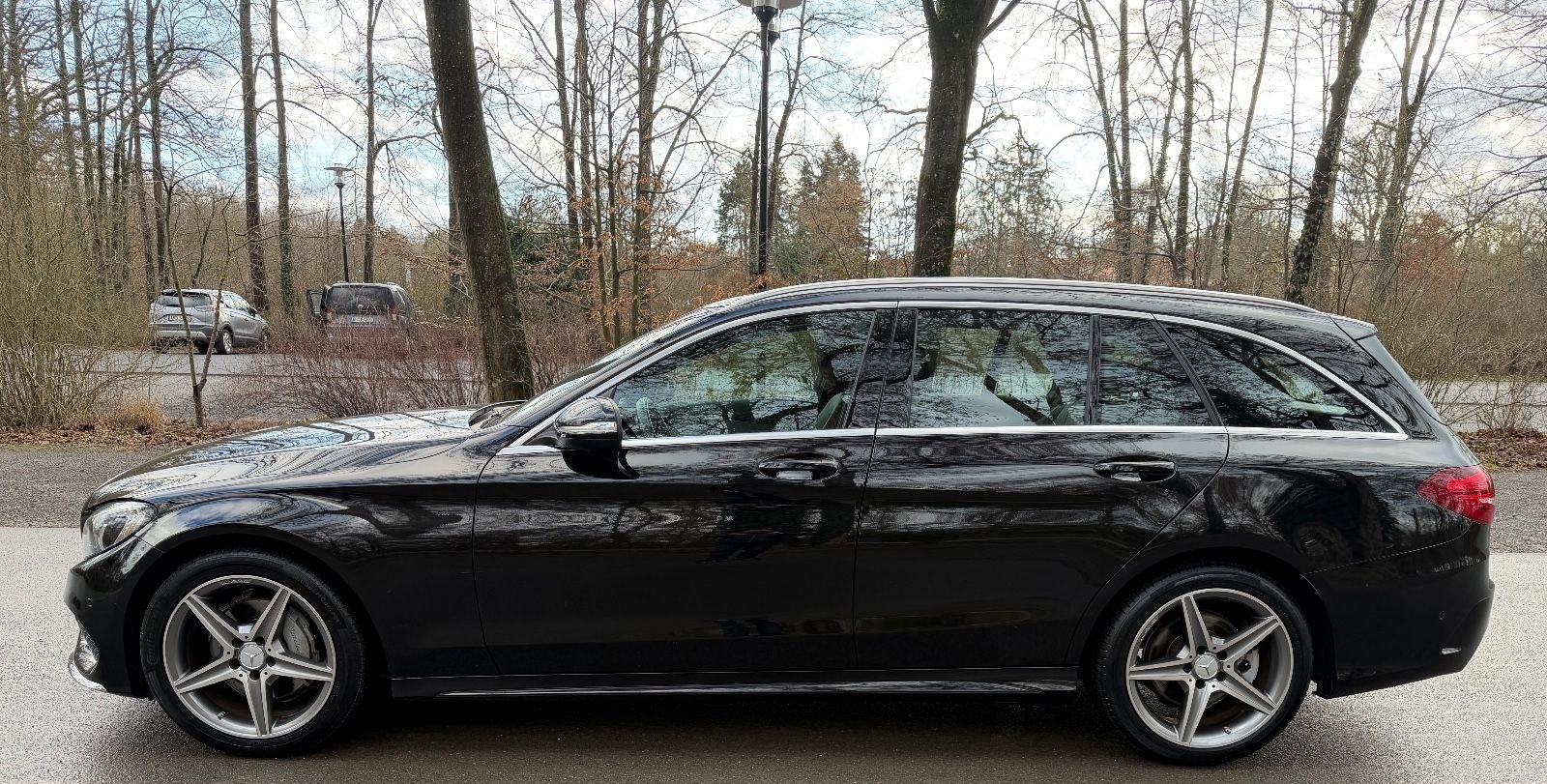 Mercedes-Benz C 200 T CGI AMG Line Automatik wenig km foto 10