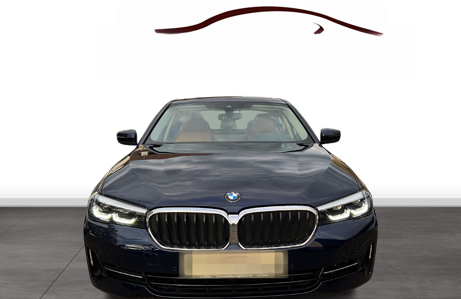 BMW 530i Lim Glas-SD Leder HK Ind.-Tansanitblau RFK foto 8