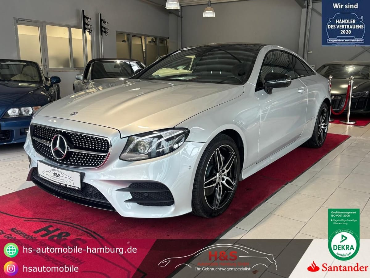 Mercedes-Benz E 220 d 4Matic COUPÉ AMG-LINE PANO KAMERA