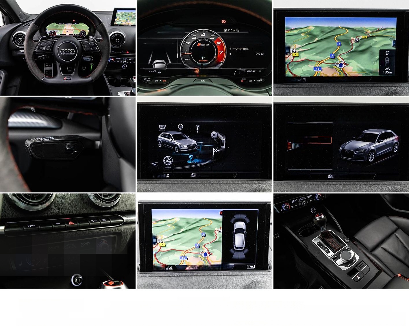 Audi RS3 SPORTBACK BLACK 19Z./ACC/NAV+/280KMH/NO-OPF! foto 23