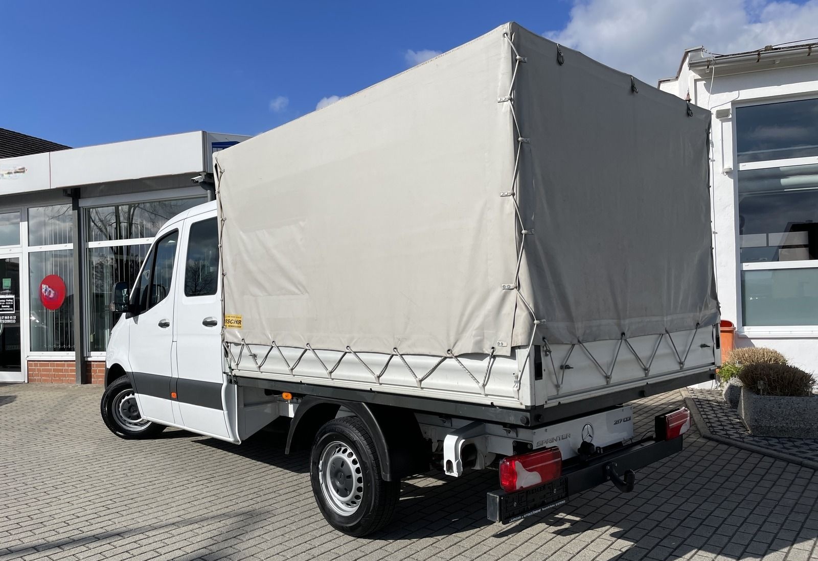 Mercedes-Benz Sprinter 217 CDI DOKA Pritsche+Plane+w.Extras! foto 2