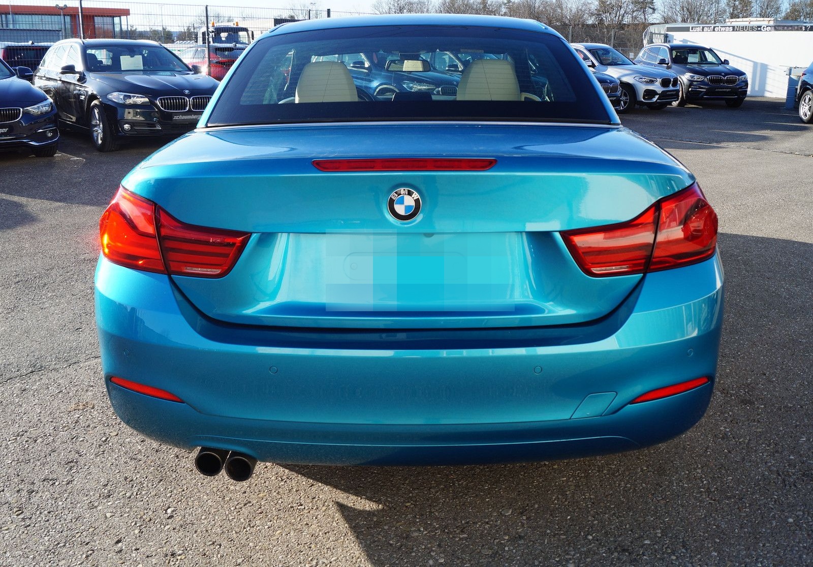 BMW 420i Cabrio * Navi * Leder * AHK * HUD * 1.Hd. foto 14