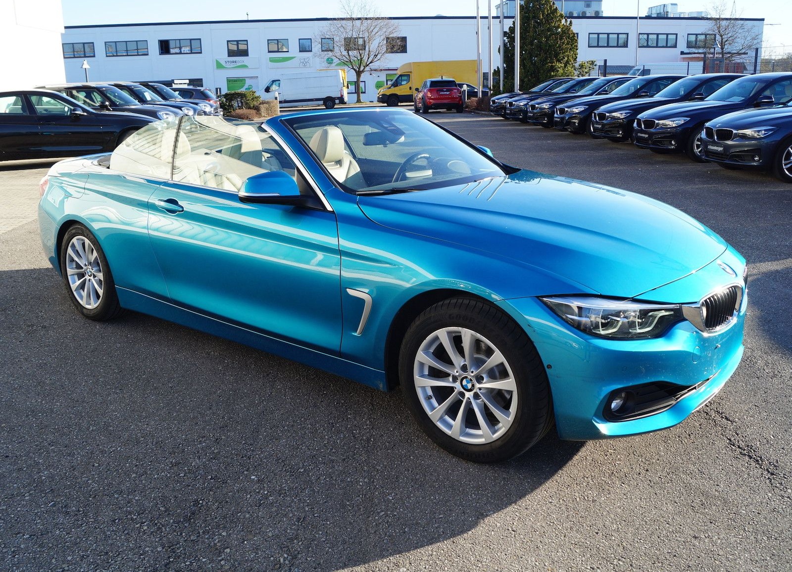 BMW 420i Cabrio * Navi * Leder * AHK * HUD * 1.Hd. foto 16