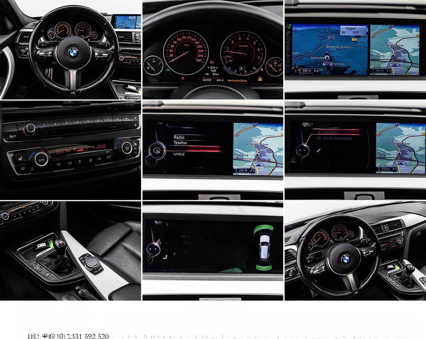 BMW 320i TOURING xDRIVE SHADOW/HuD/AHK/PANO/KAMERA foto 23