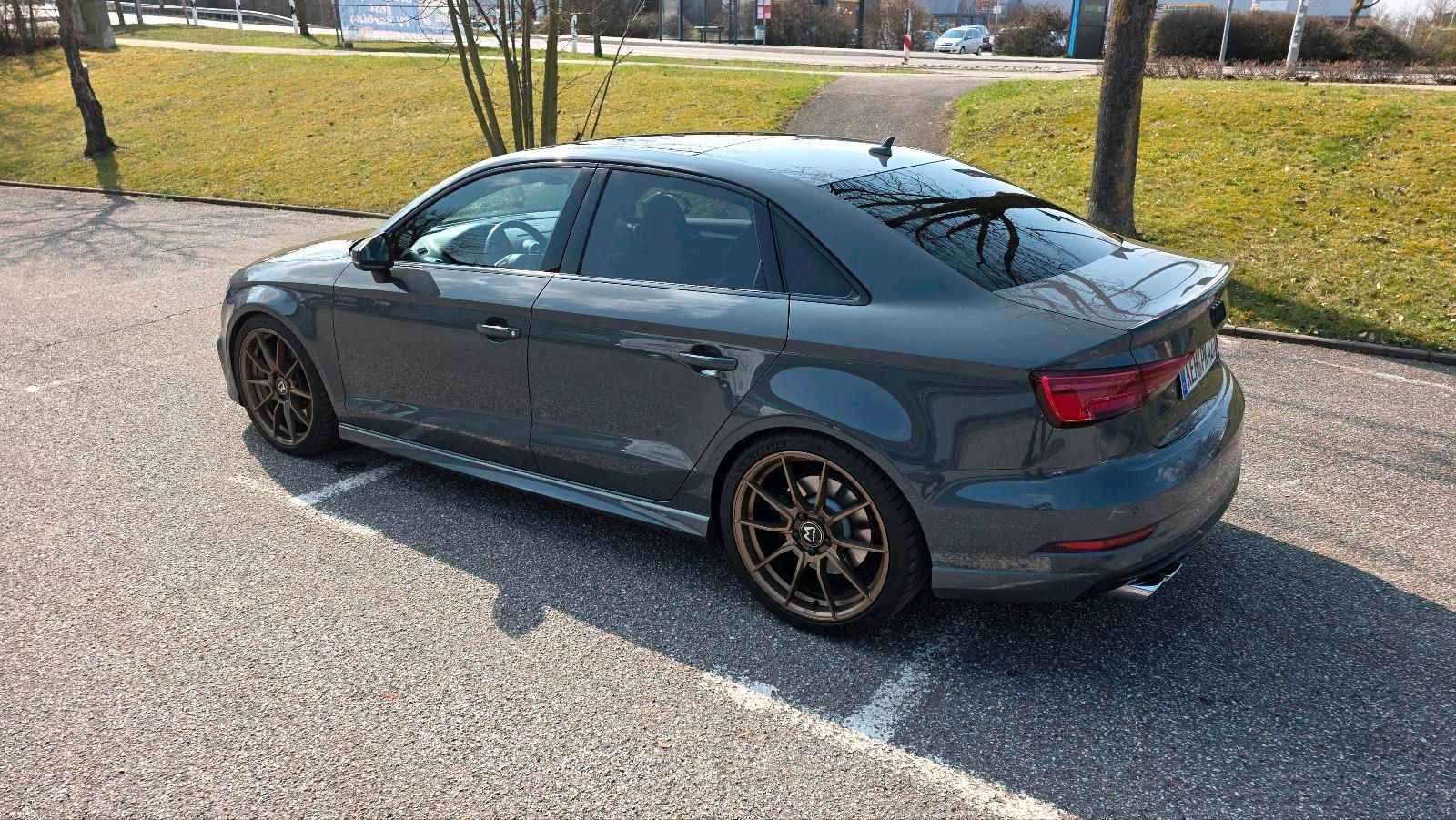 Audi S3 Limousine ohne OPF  mit Porsche Br... foto 3