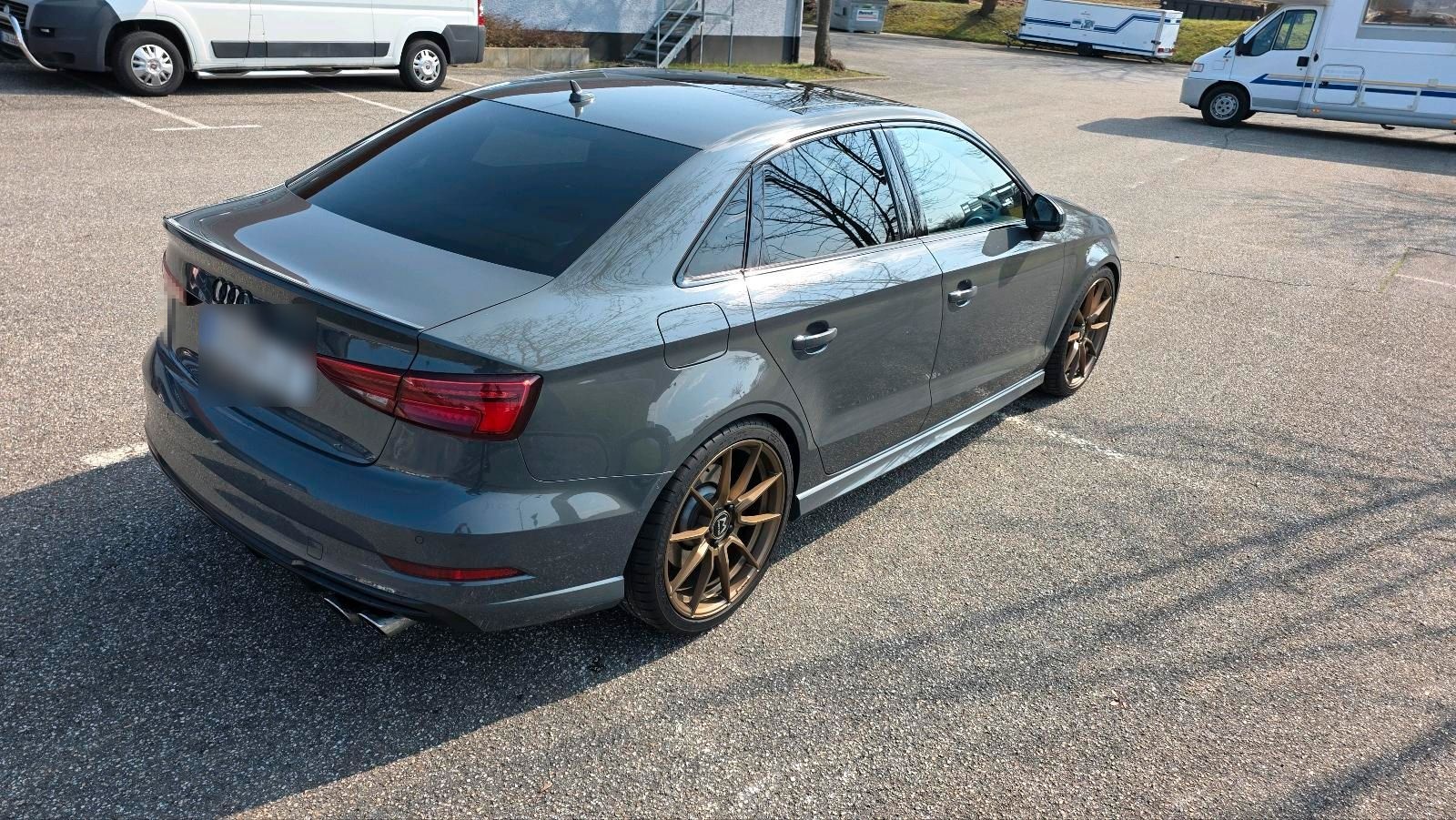 Audi S3 Limousine ohne OPF  mit Porsche Br... foto 4