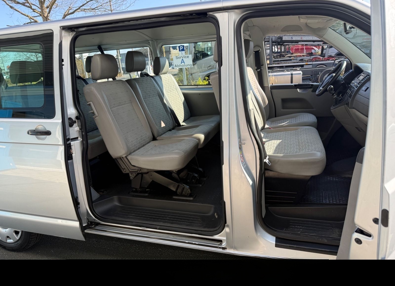 Volkswagen T5 Transporter Kombi 2.0TDI lang 9 Sitze 2xKlima foto 14