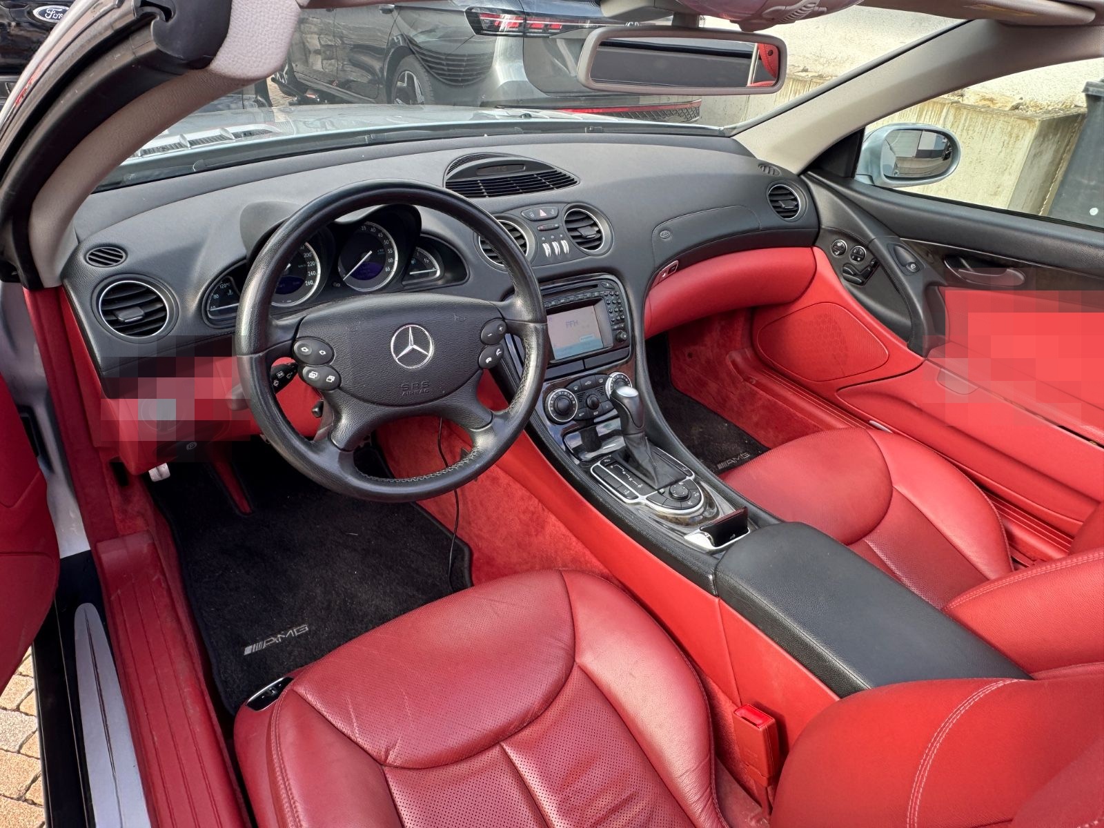 Mercedes-Benz SLR SL Roadster SL 350 Leder rot- Command foto 13