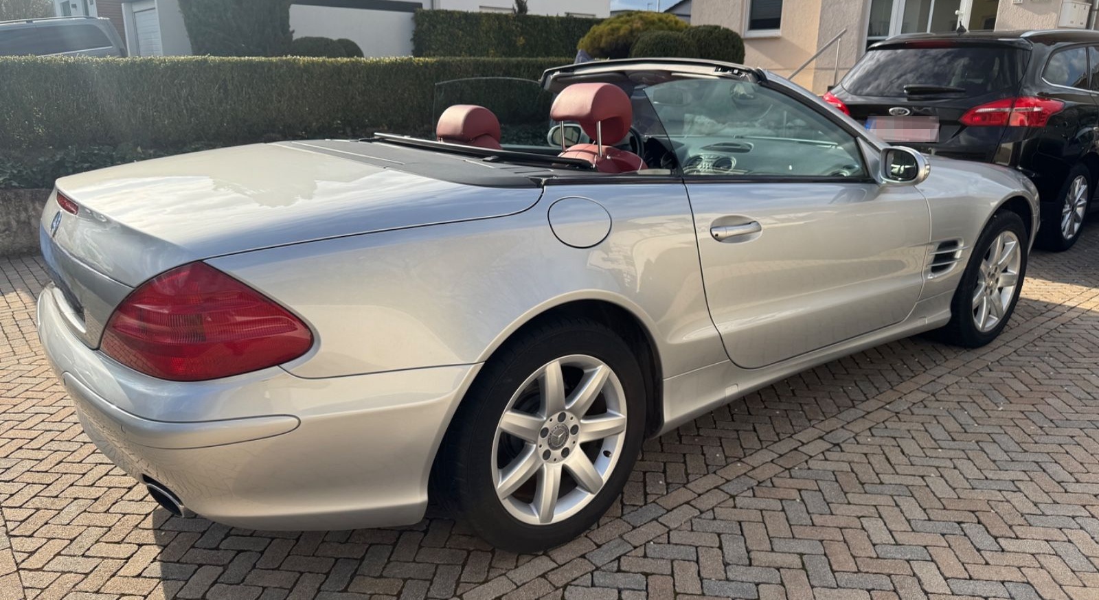 Mercedes-Benz SLR SL Roadster SL 350 Leder rot- Command foto 3