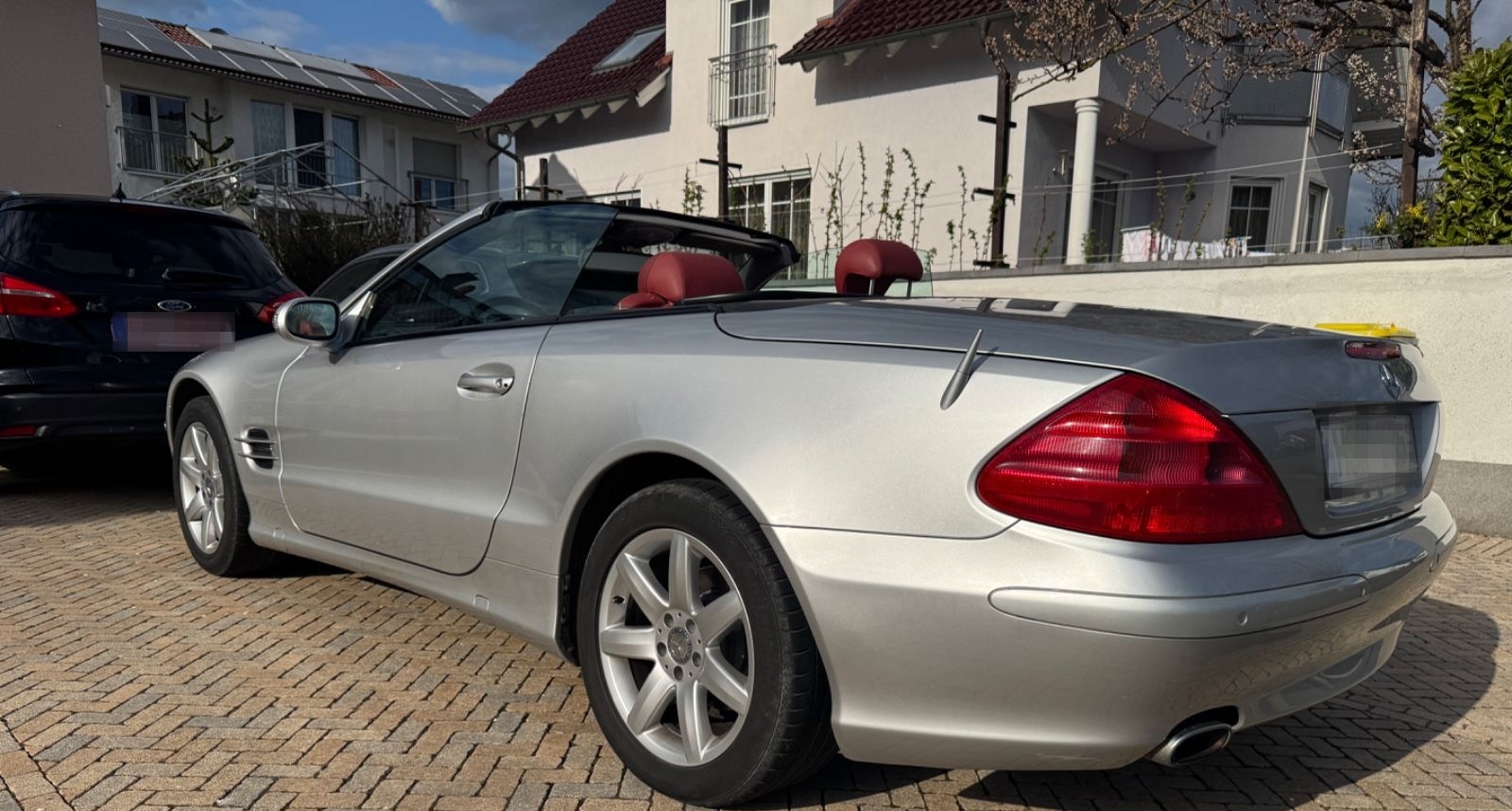 Mercedes-Benz SLR SL Roadster SL 350 Leder rot- Command foto 5
