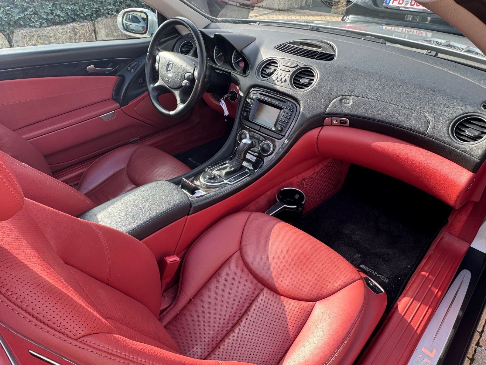 Mercedes-Benz SLR SL Roadster SL 350 Leder rot- Command foto 7