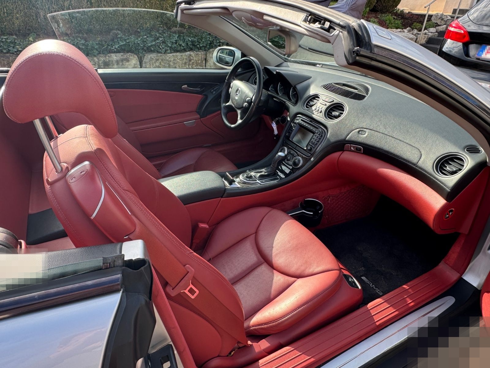 Mercedes-Benz SLR SL Roadster SL 350 Leder rot- Command foto 8