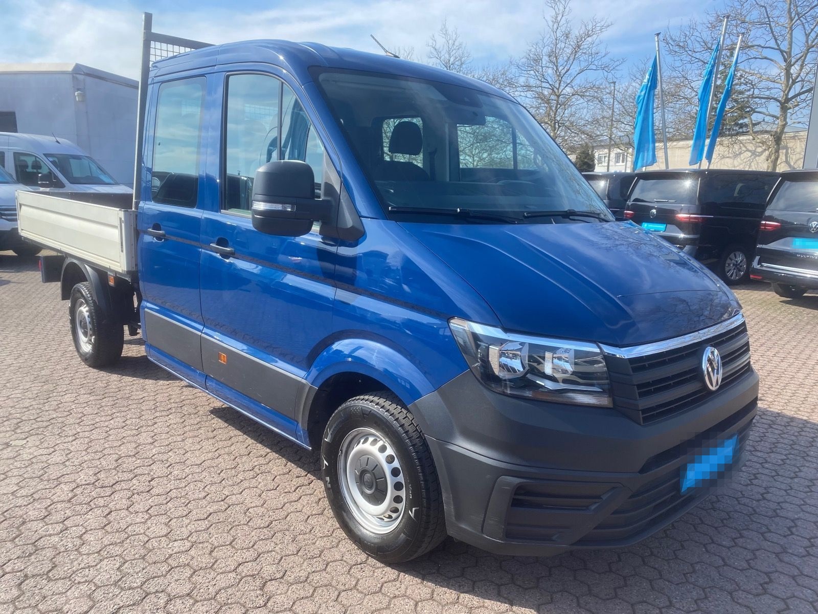 Volkswagen Crafter 35 Pritsche 2.0 TDI DOKA MR / AHK, Klima foto 11