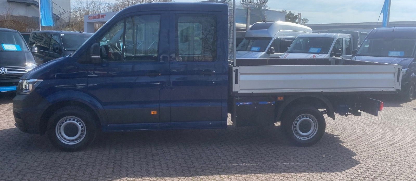 Volkswagen Crafter 35 Pritsche 2.0 TDI DOKA MR / AHK, Klima foto 3