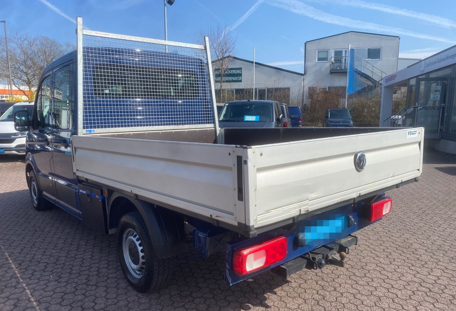 Volkswagen Crafter 35 Pritsche 2.0 TDI DOKA MR / AHK, Klima foto 5